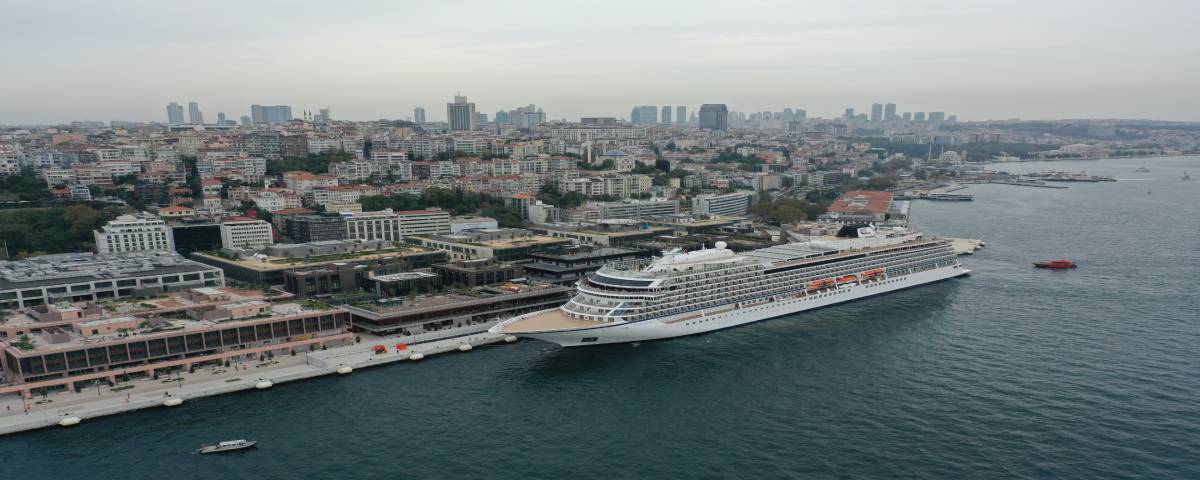 Viking Sky Arrives To Galataport Istanbul, A Sign of Revitalized Cruise Tourism 