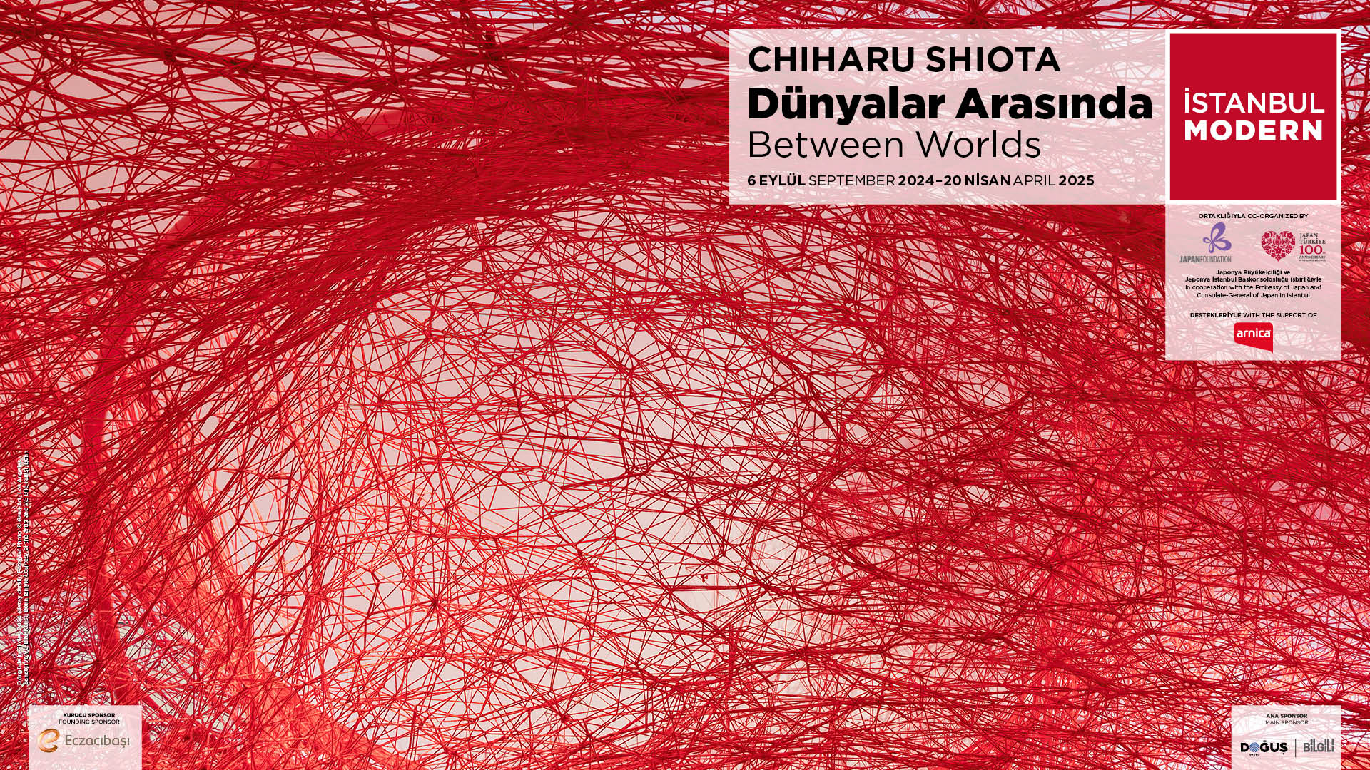 Chiharu Shiota İstanbul Modern’de